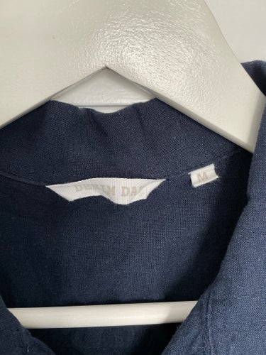 Denim Day mörkblå skjorta, storlek M