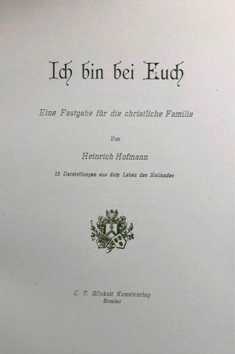 Ich Bin Bei Euch! av Heinrich Hofmann