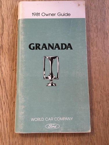 1981 Ford Granada Owner Guide