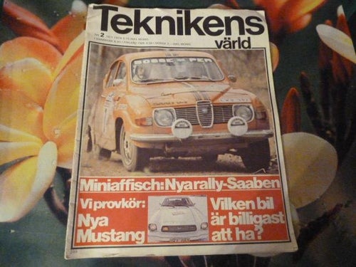 TEKNIKENS VÄRLD, NR 2-1974, TIDNING