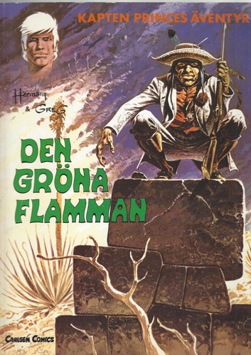 Kapten Prince Gröna Flamman skick fn