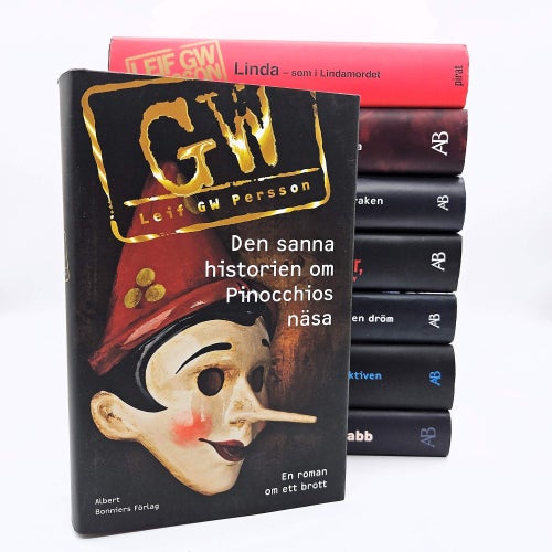 Leif GW Persson - bokpaket med 8 böcker