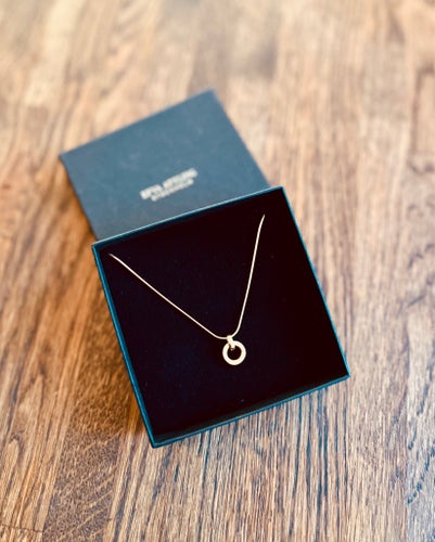 Halsband Ring Around Pendant Gold, Efva Attling