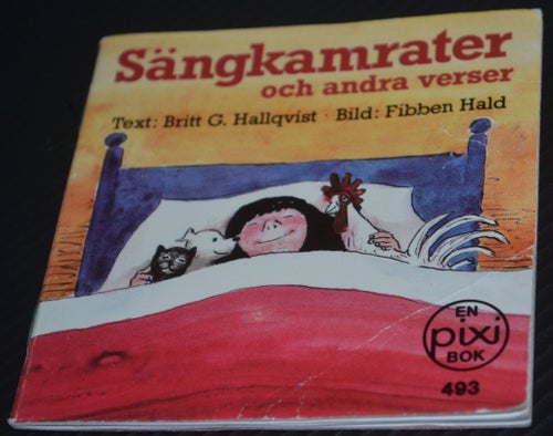 Äldre Pixibok sängkamrater och andra verser