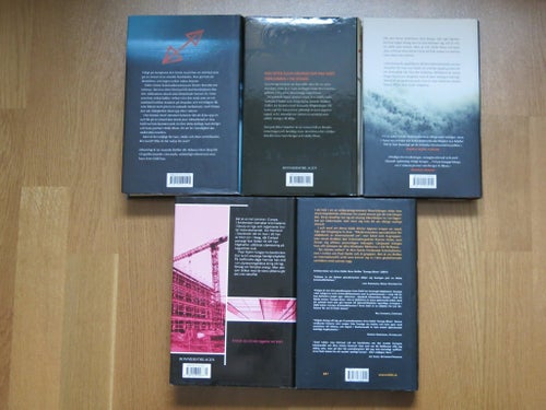 Arne Dahl - Islossning, Utmarker, Inland, Blindbock, De största vatten