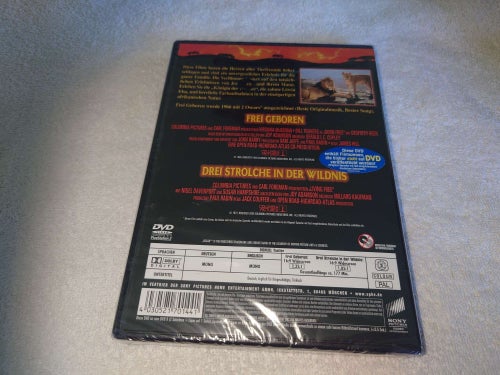 Born Free + Living Free (inplastad, DVD) - Född Fri: Lejonet Elsa
