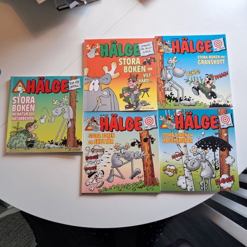 Hälge X 5 - Lars Mortimer Titlar se bild