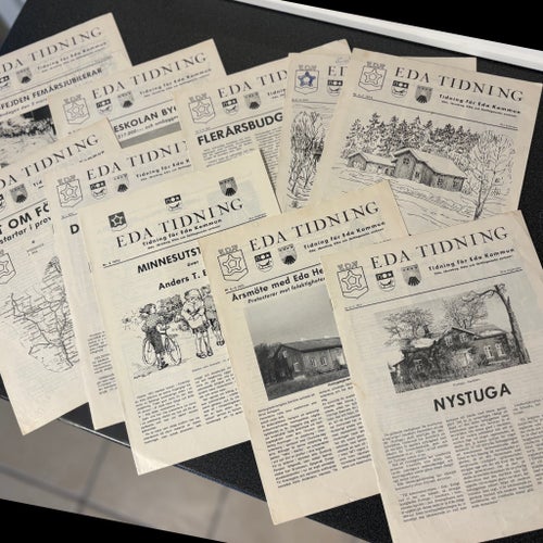 Eda Tidningar 10 st