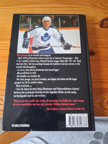 Börje Salming: Blod, svett och hockey av Börje Salming och Gerhard Karlsson,