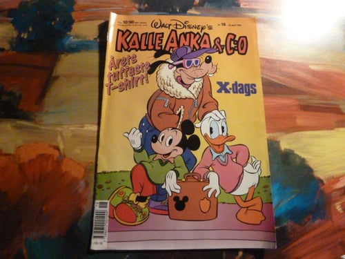 KALLE ANKA & C:O, 1991 NR 18, TIDNING