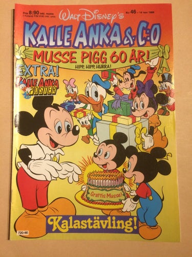 Kalle Anka & Co nr 46 från 1988