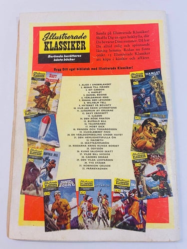 Illustrerade Klassiker Nr 17 , Första Utgåva !