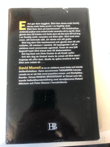 ROSENS BRODERSKAP DAVID MORRELL SOMMARLÄSNING