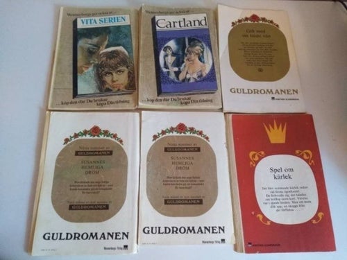 Guldromanen och 1 Comtesse Retro/Vintage