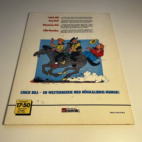 Chick Bill #4, 1a upplaga, samlarex! FN-