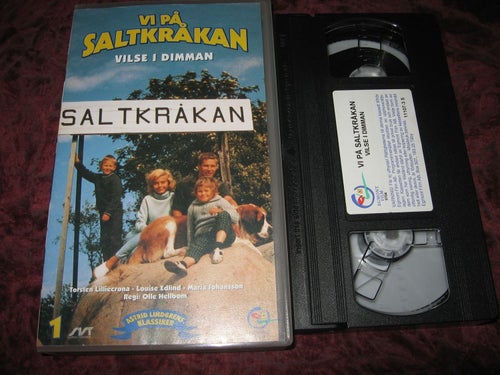 VI PÅ SALTKRÅKAN VILSE I DIMMAN (TORSTEN LILLIECRONA,LOUISE EDLIND) VHS