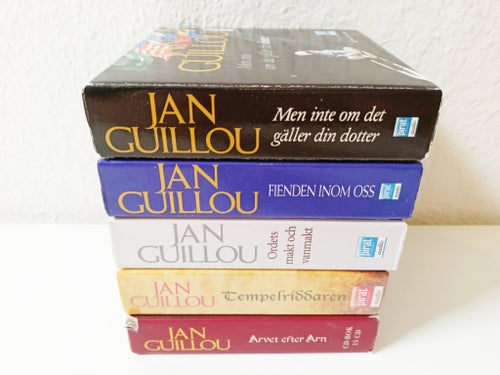 Jan Guillou 5st Ljudböcker 69CD Tomas Bolme