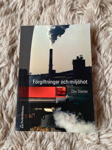 Förgiftningar och miljöhot, Olov Sterner, 2003