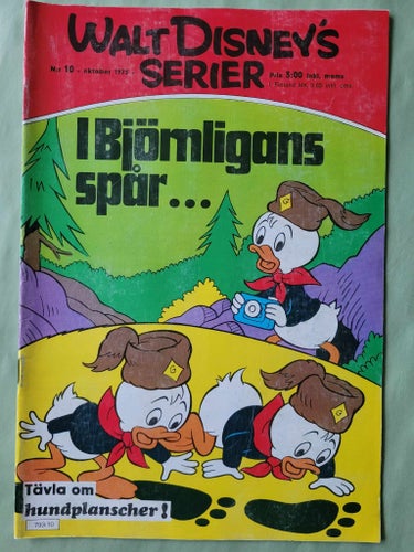 Walt Disneys serier nr 10 från 1975 - I Björnligans spår...