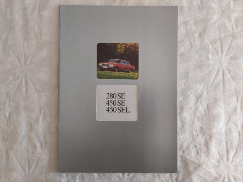 Mercedes Benz 280 SE 450 SE 450 SEL 1976 0276 W 116 ..