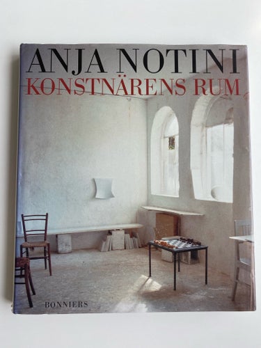 ANJA NOTINI – KONSTNÄRENS RUM (1995) | INBUNDEN KONSTBOK