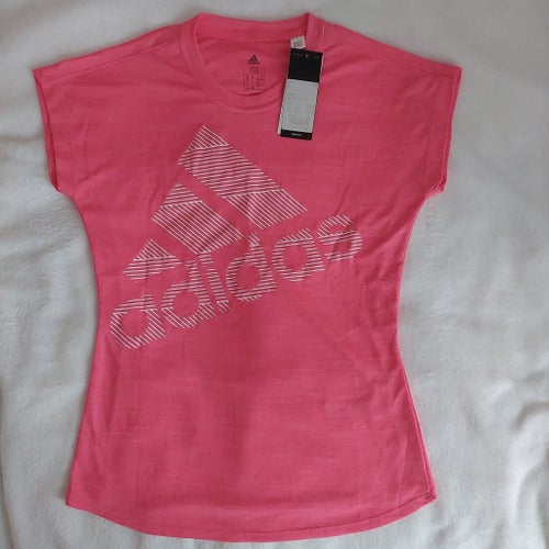 Adidas rosa tränings topp, storlek XS
