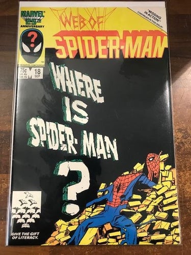 Web of Spider-Man (1985 1st Series) #18 VF