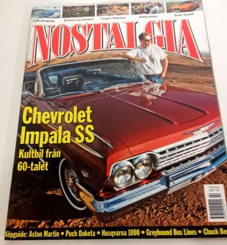 Nostalgia nr 2 2007 - Chev Impala SS, Saab Sonett