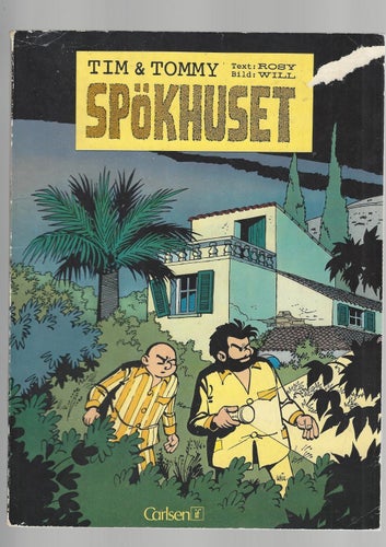 Tim och Tommy Spökhuset skick vg-fn