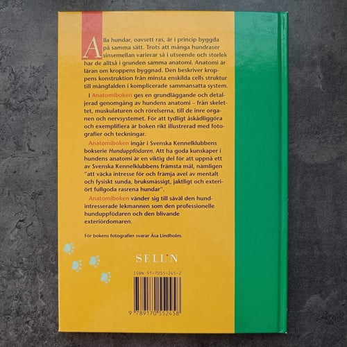 Anatomiboken : hundens anatomi, rörelser och fysiologi. Bok Hund