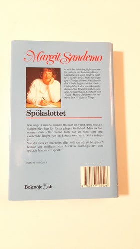 SAGAN OM ISFOLKET 7 SPÖKSLOTTET INB M.OMSLAG MARGIT SANDEMO I FINT SKICK