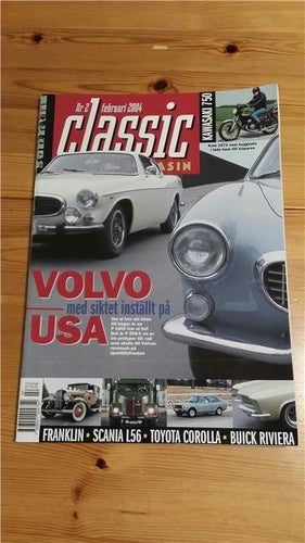 Classic Motor nr 2 2004: Volvo P1800, Scania L66, Kawasaki HS 2, IFA P70