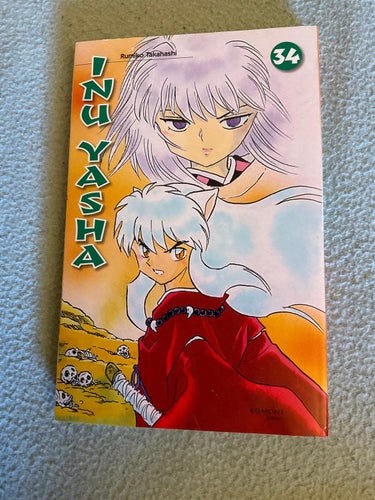 Inuyasha vol 34 - svenska manga anime fantasy rumiko takahashi ranma inu yasha