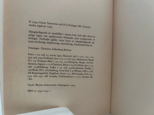 Hasse & Tage och deras Svenska Ord av Göran Tonström, bok, Fine plus