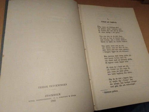Fritiofs saga av Esaias Tegner