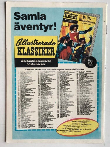 Ill Klassiker - 203. Parsifal och gralen. VG-FN