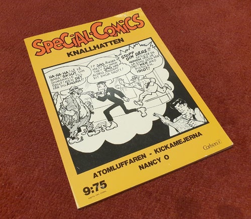 Special Comics Knallhatten, 1975, FÖRSTA UTGÅVA, kanonskick!