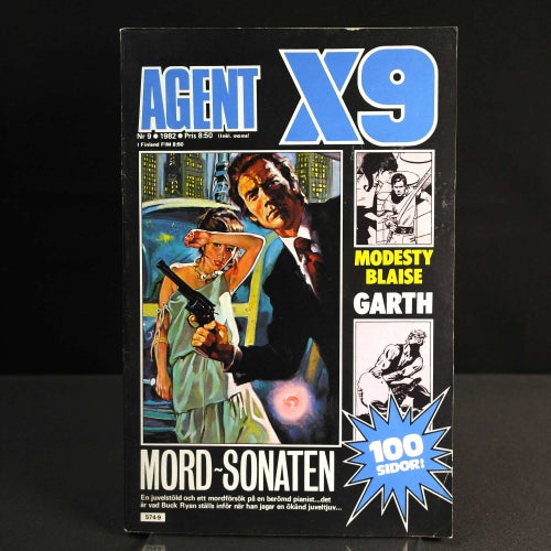 Agent X9 - 1982- NR 9 - Modesty Blaise : Samurajerna från Fenix
