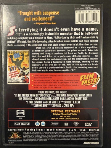 It! The Terror from Beyond Space (DVD)