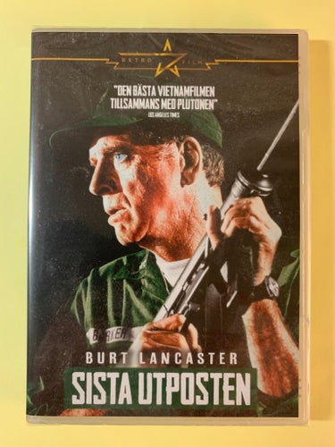 SISTA UTPOSTEN (1978) NY inplastad DVD svensk text, Go Tell the Spartans