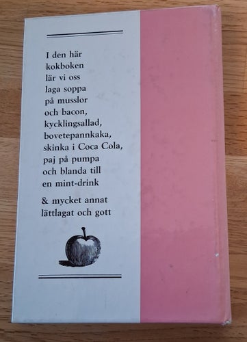 Amerikansk kokbok Gulgrävaromelett & Vilda Västern Sandwich/E & NÅ Nilsson 1969