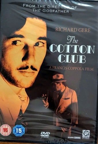 The Cotton Club - brittisk utgåva utan svensk text (fortfarande inplastad)