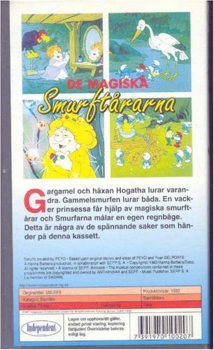 De magiska Smurftårarna - 6 avsnitt svenskt tal