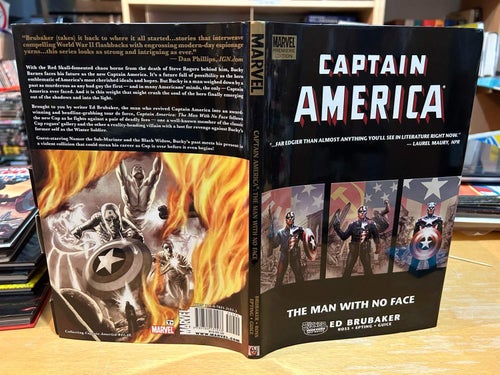 Captain America The Man With No Face Ed Brubaker. Very Fine plus