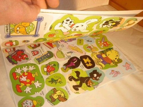 BAMSE pysselbok med 50 klistermärken NY OLÄST BARN BOK