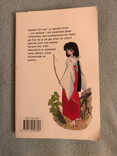 Inuyasha vol 1 - svenska manga anime fantasy rumiko takahashi ranma inu yasha