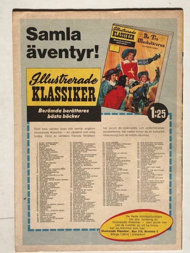 Ill Klassiker - 184. Skräckens land. FN-VF