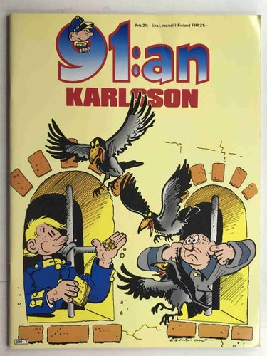 91:an Karlsson Julalbum 1987: FN-VF (variant 2)