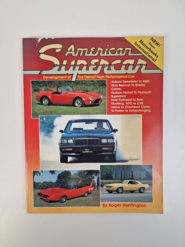 Roger Hunt - American Supercar: Development of the Detroit High-Performance Car