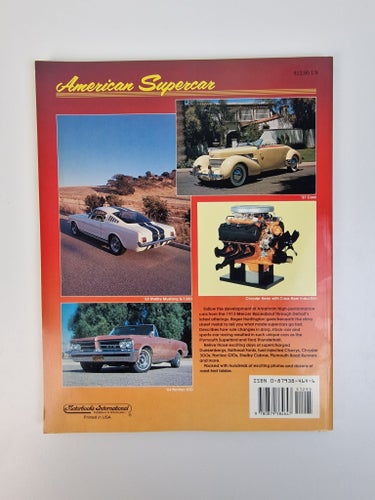 Roger Hunt - American Supercar: Development of the Detroit High-Performance Car